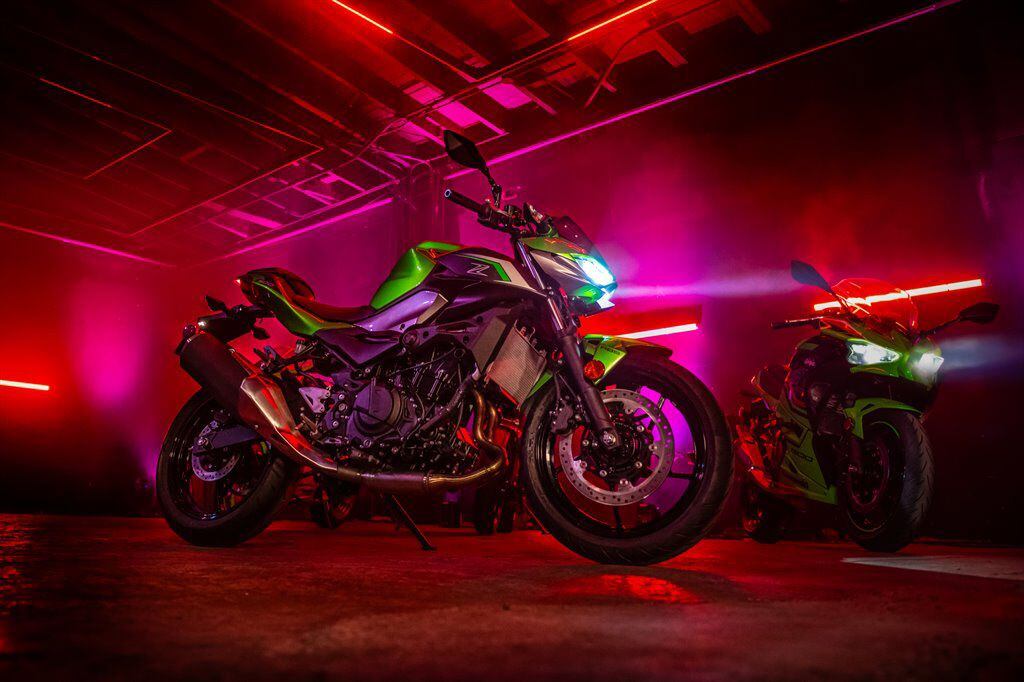 The 2024 Kawasaki Z500 ABS.