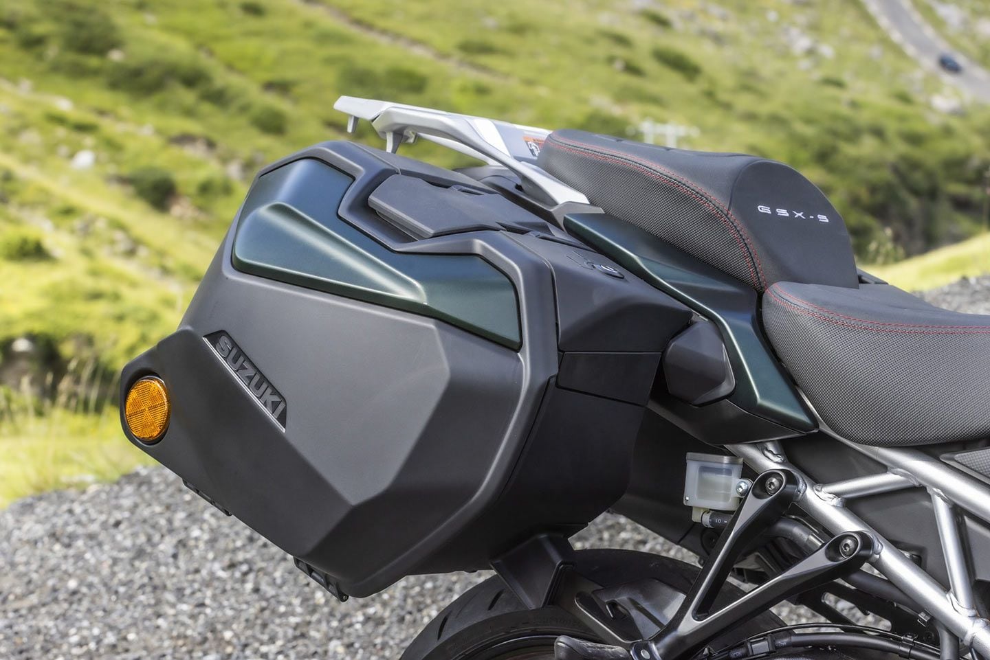 Suzuki will offer hard luggage for the GSX-S1000GX.