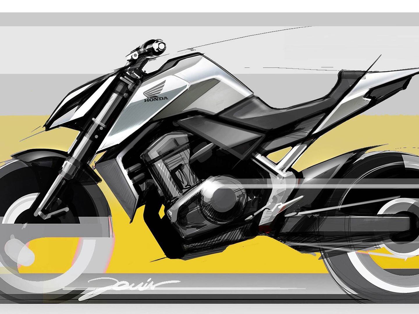 Honda Trickles Out More Images of Upcoming Hornet Cycle World