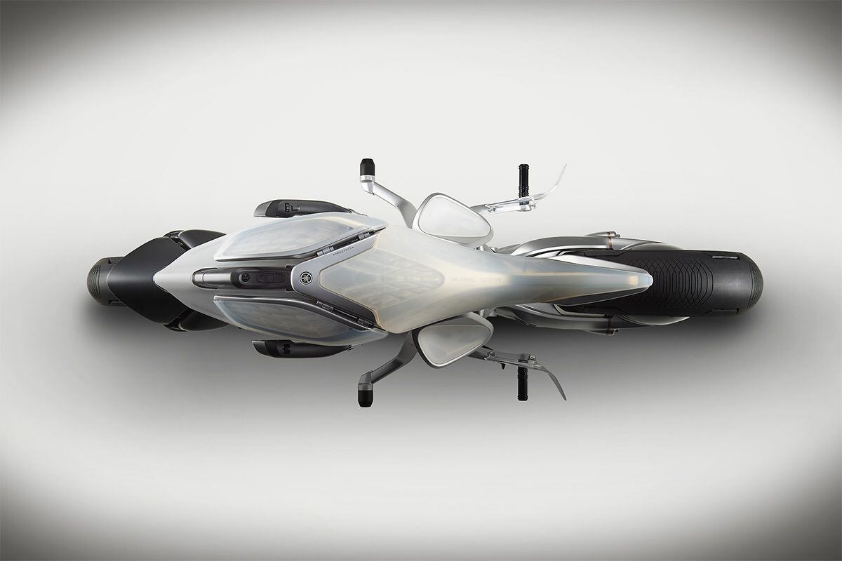 A top view of the Motoroid2.