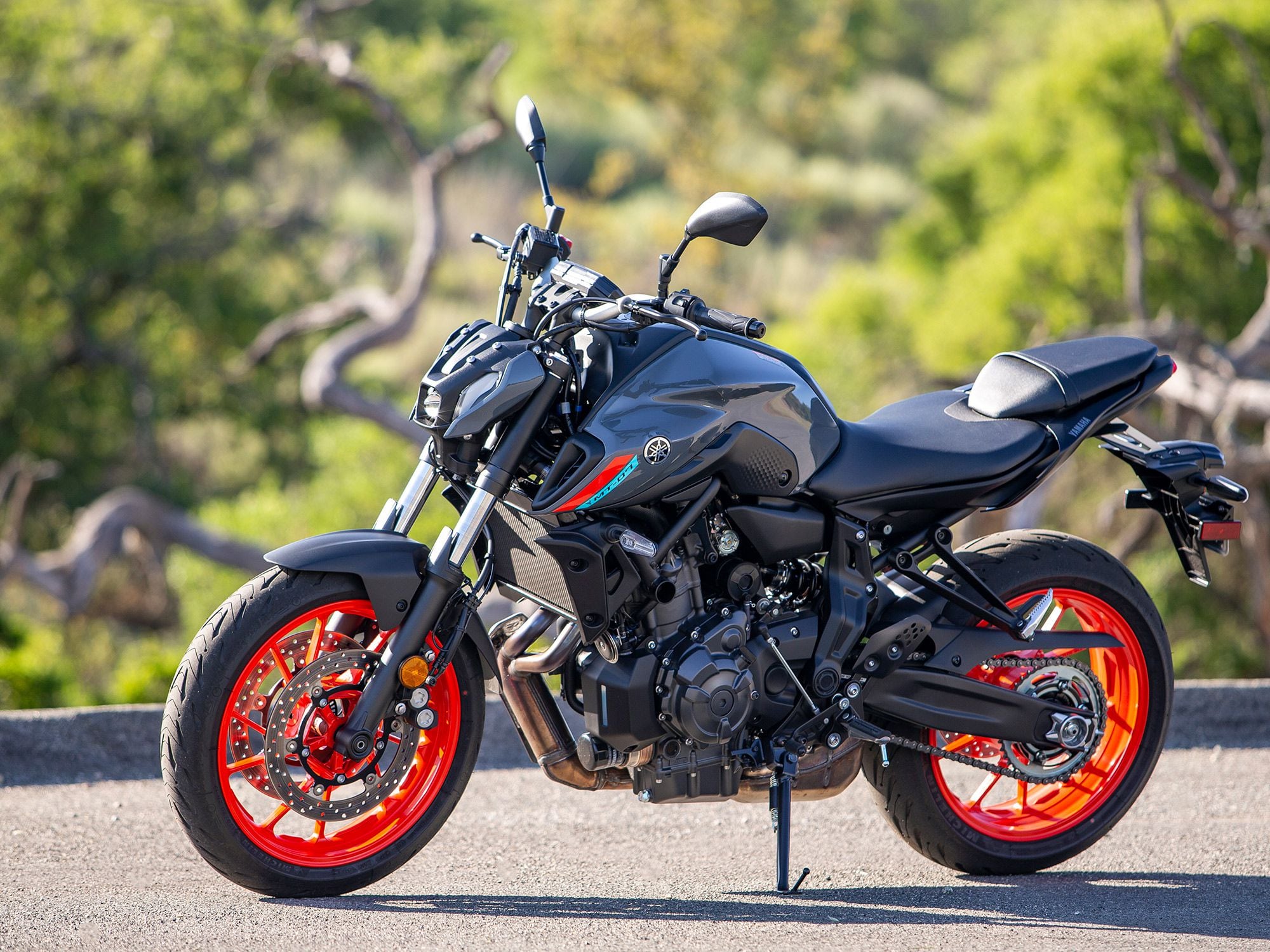 The Yamaha MT-07′s pricing has increased 10 percent in the seven year since it’s introduction. The 2021 MT-07 has a MSRP of $7,699.