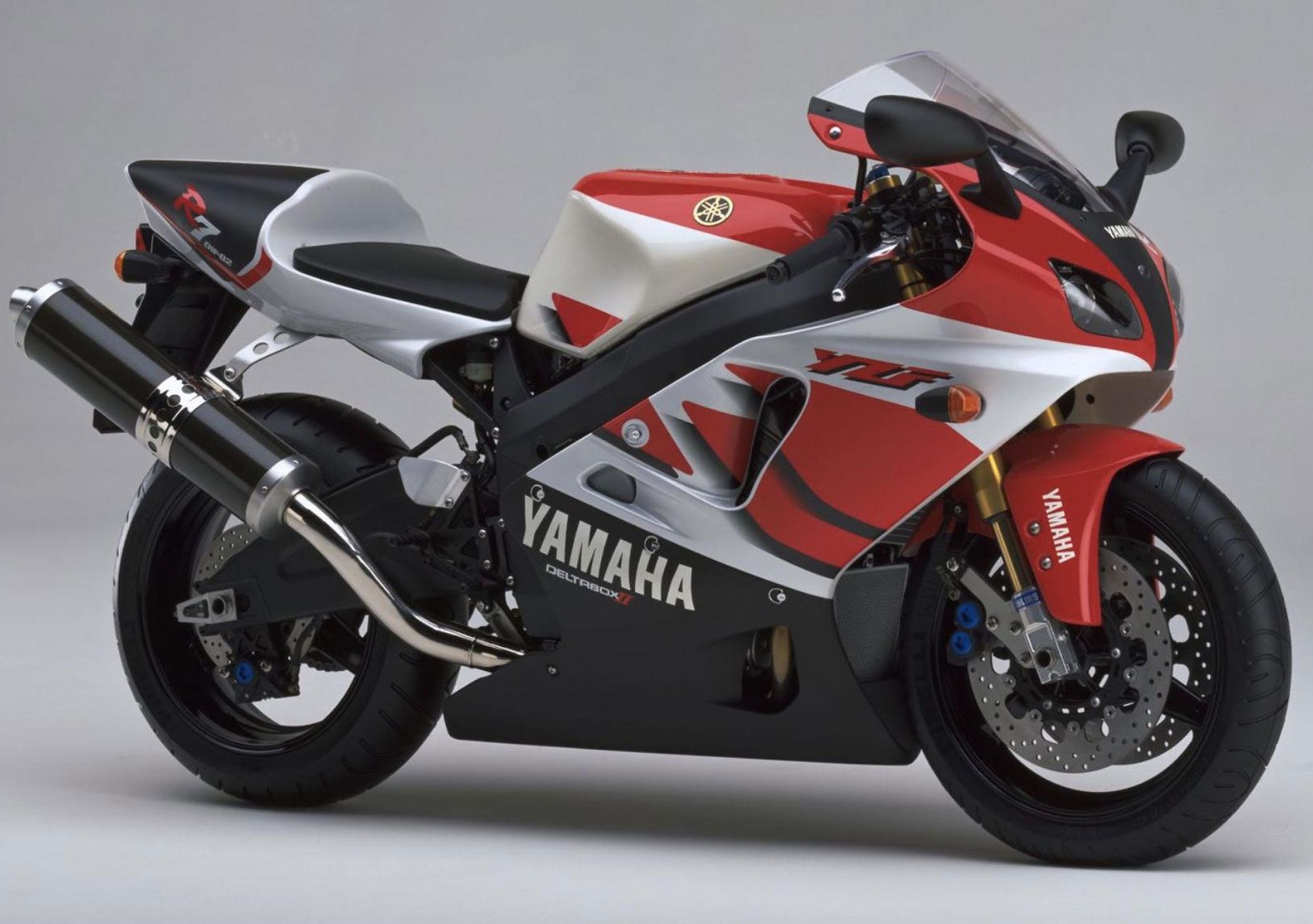 The original YZF-R7 from 1999 packed a 749cc four-cylinder mill, so the new bike should be substantially tamer—and less expensive.