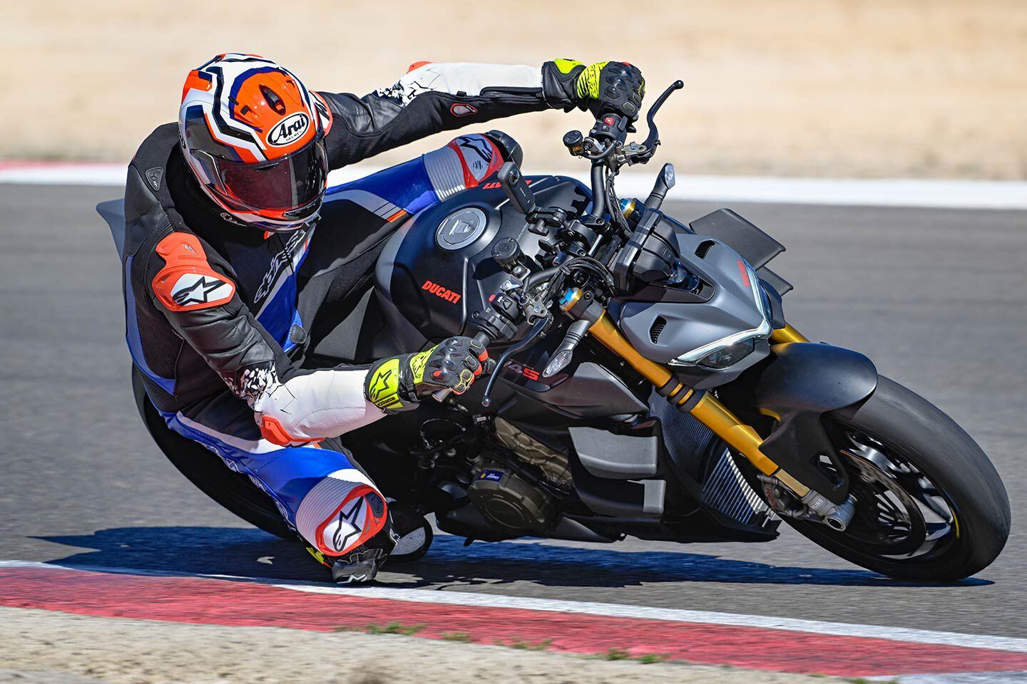 The Ducati Streetfighter V4 S feels at home on a racetrack but should still be a lot of fun on your favorite canyon road.