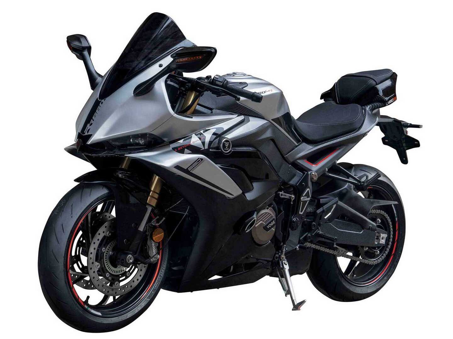 The Voge RR660 has an inline-four.