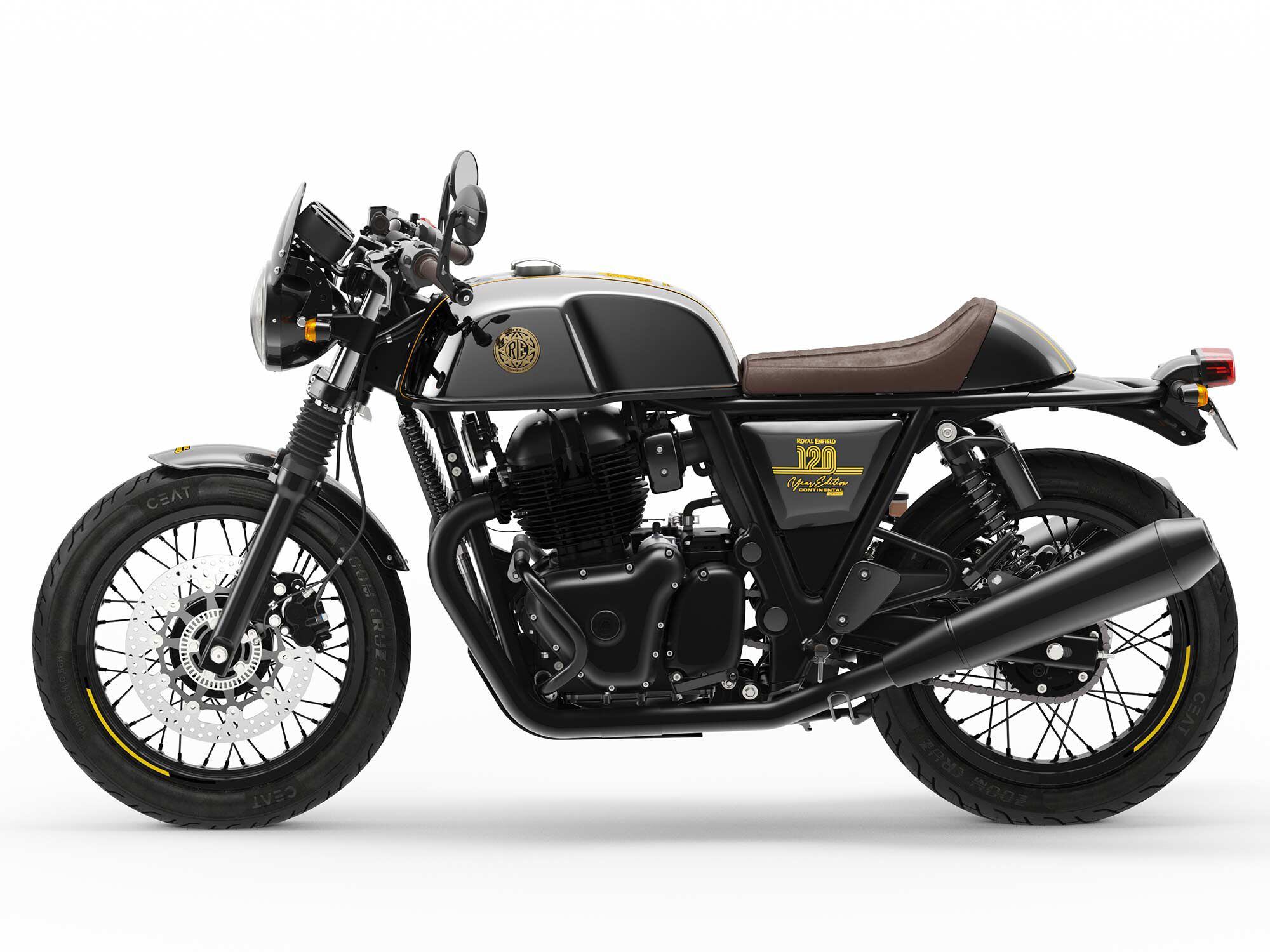 Only 30 of these 120th Anniversary Continental 650s will be available in the United States.