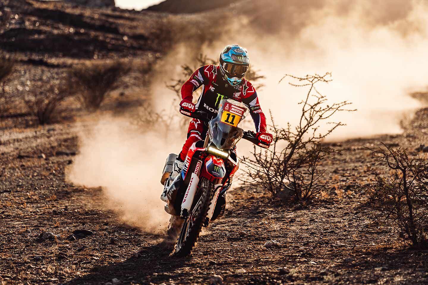 Nacho Cornejo is just 13 minutes, 48 seconds behind Brabec.