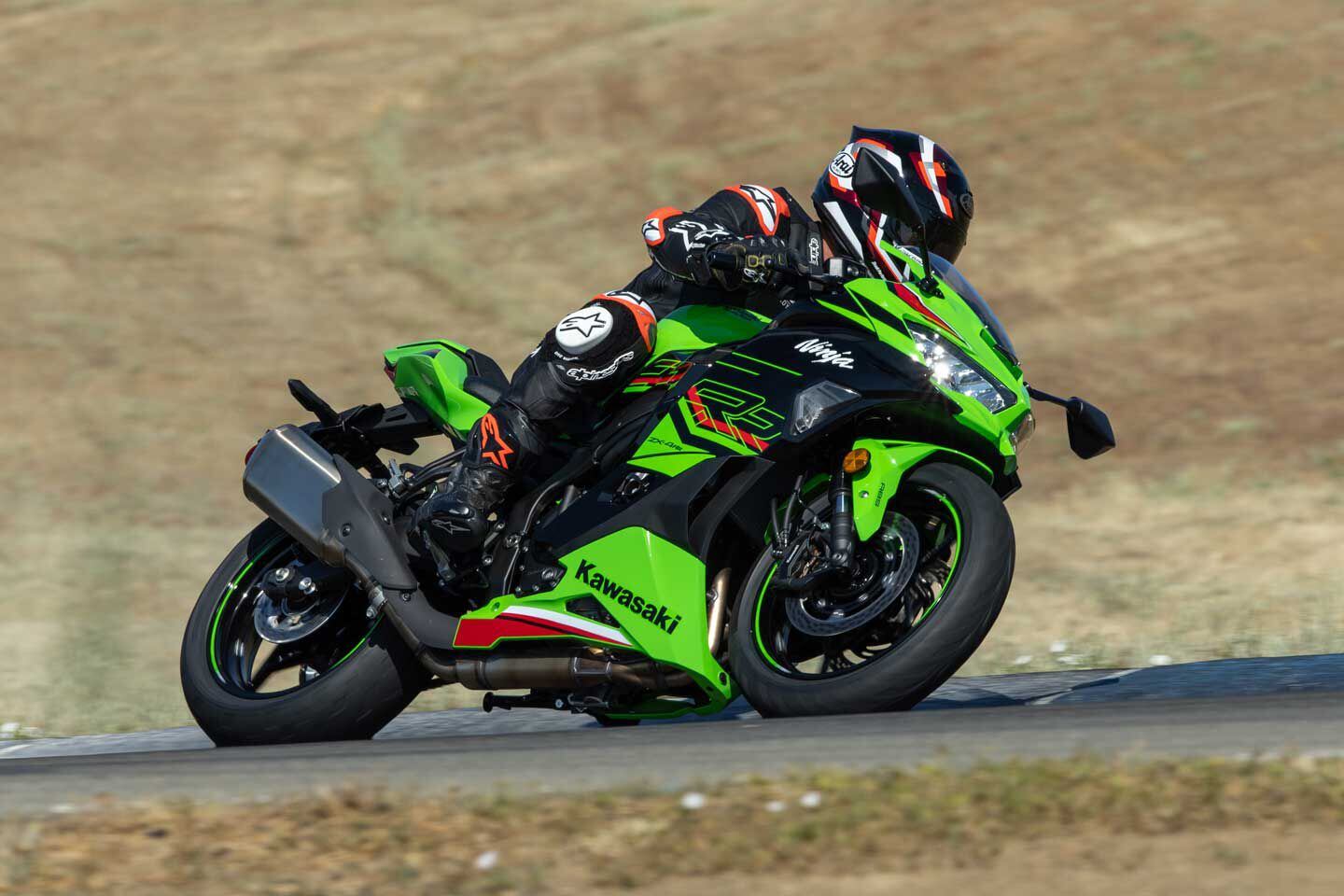 Thunderhill couldn’t have been better for riding this little firecracker.