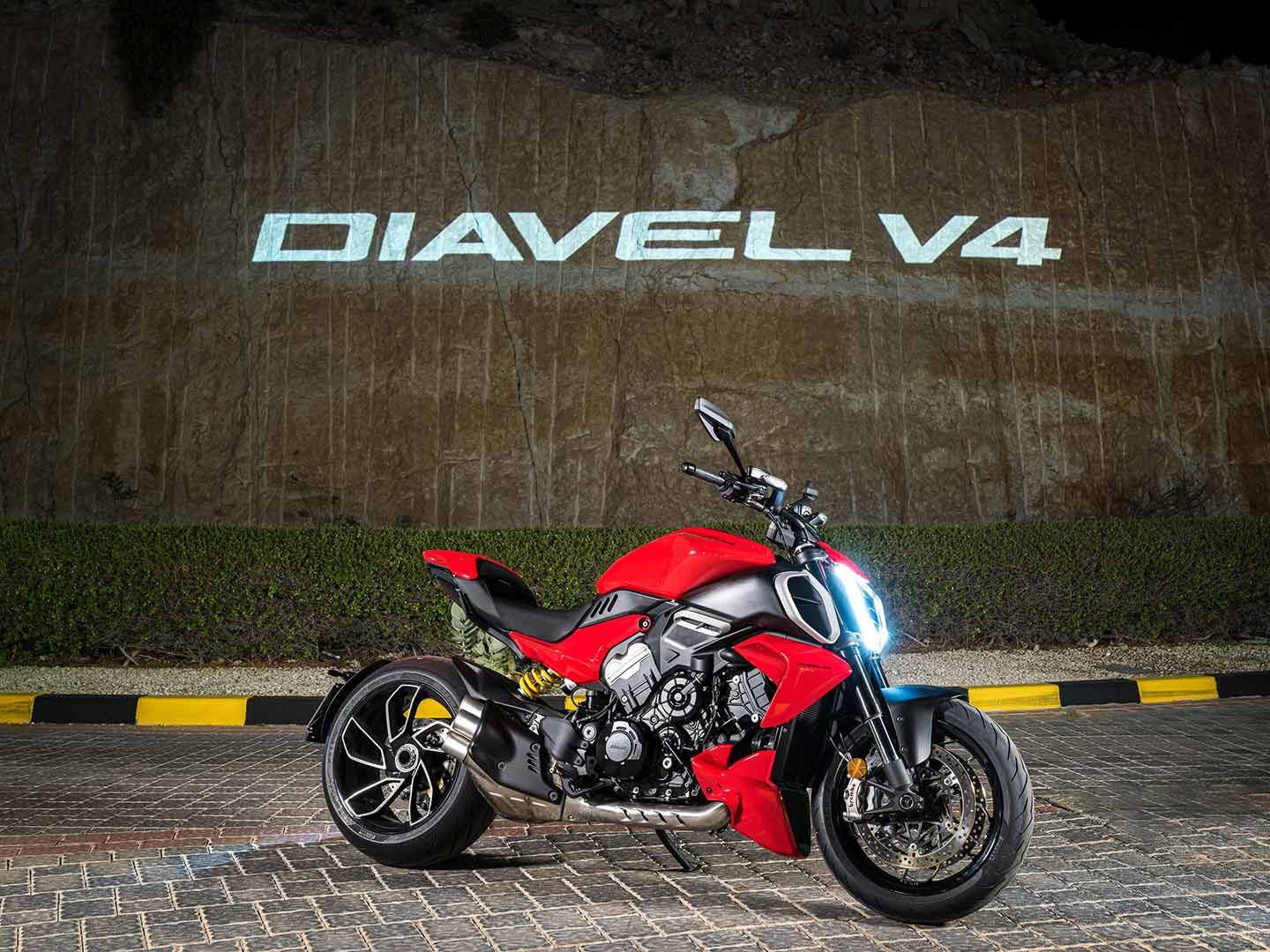 Diavel V4, Ducati Styling Wins in the World