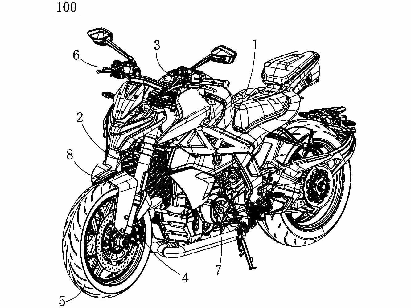 Based on its V.02 NK concept bike from the EICMA show back in 2017, the 1250NK looks like it will soon become a production model.