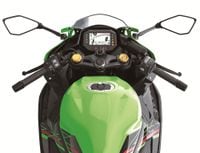 2023 Kawasaki Z X 4 RR K R T Edition studio cockpit view