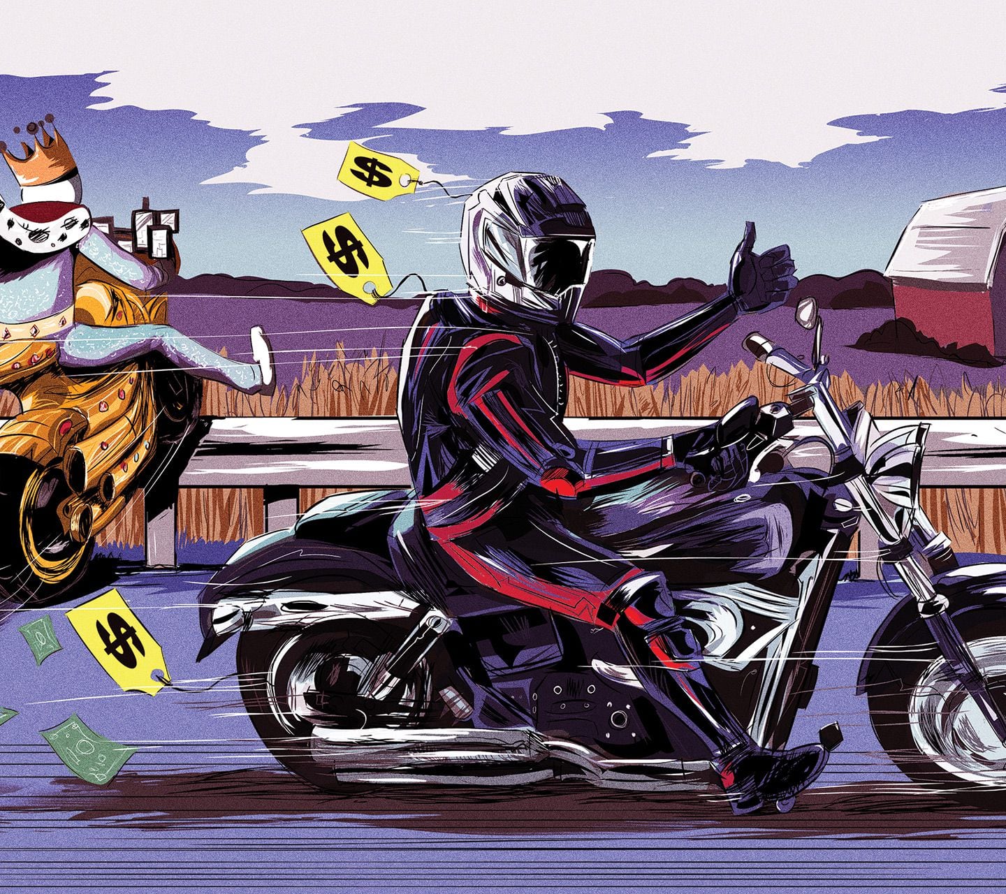 money fo something illustration
