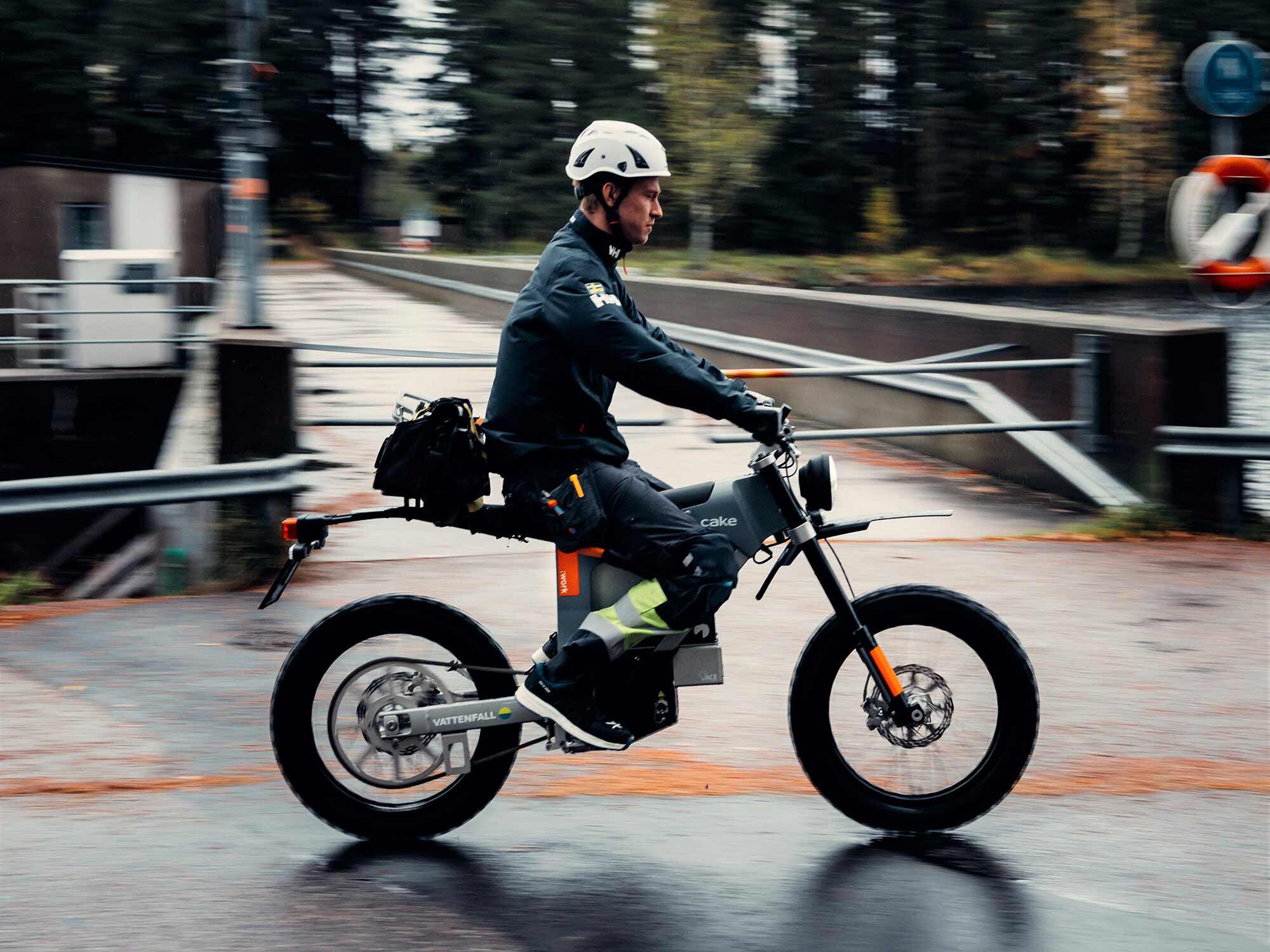 The bikes are aimed at service professionals.