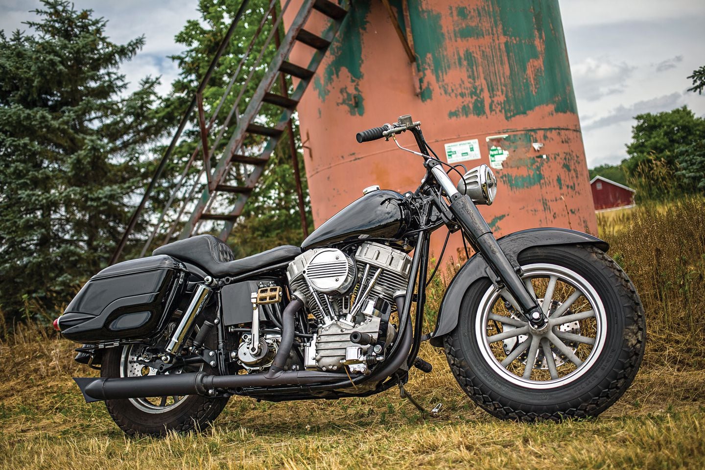 Lowbrow Customs S S Cycle Powered Pan American Cycle World