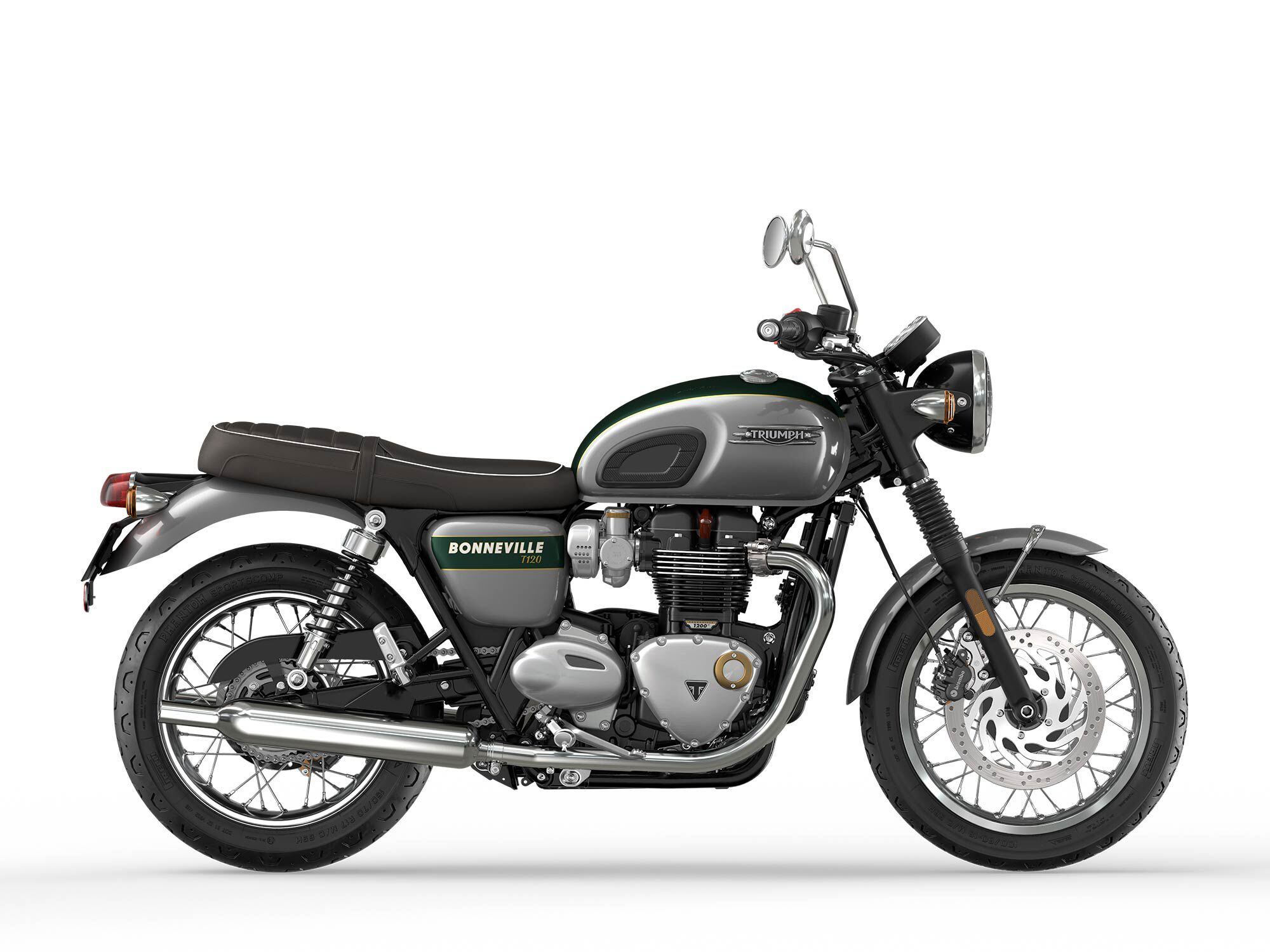 2022 Triumph Bonneville T120 Gold Line has a starting MSRP of $13,100.