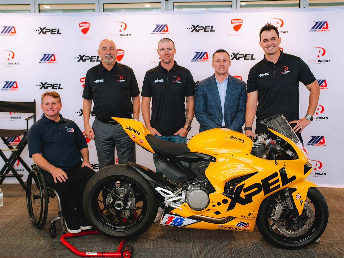 MotoAmerica annonce la nouvelle équipe Rahal Ducati Moto