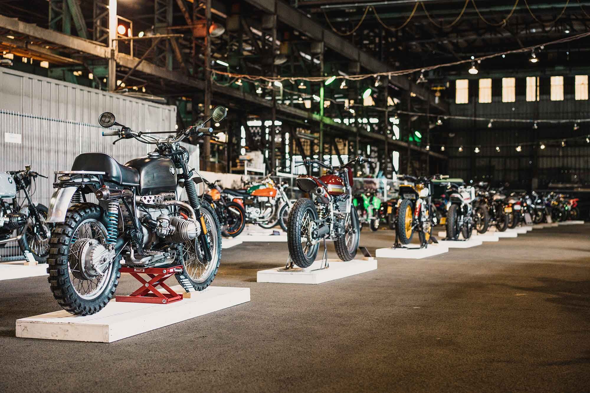 As always, the diversity of custom bikes on display at the One Moto Show is one of its biggest strengths.