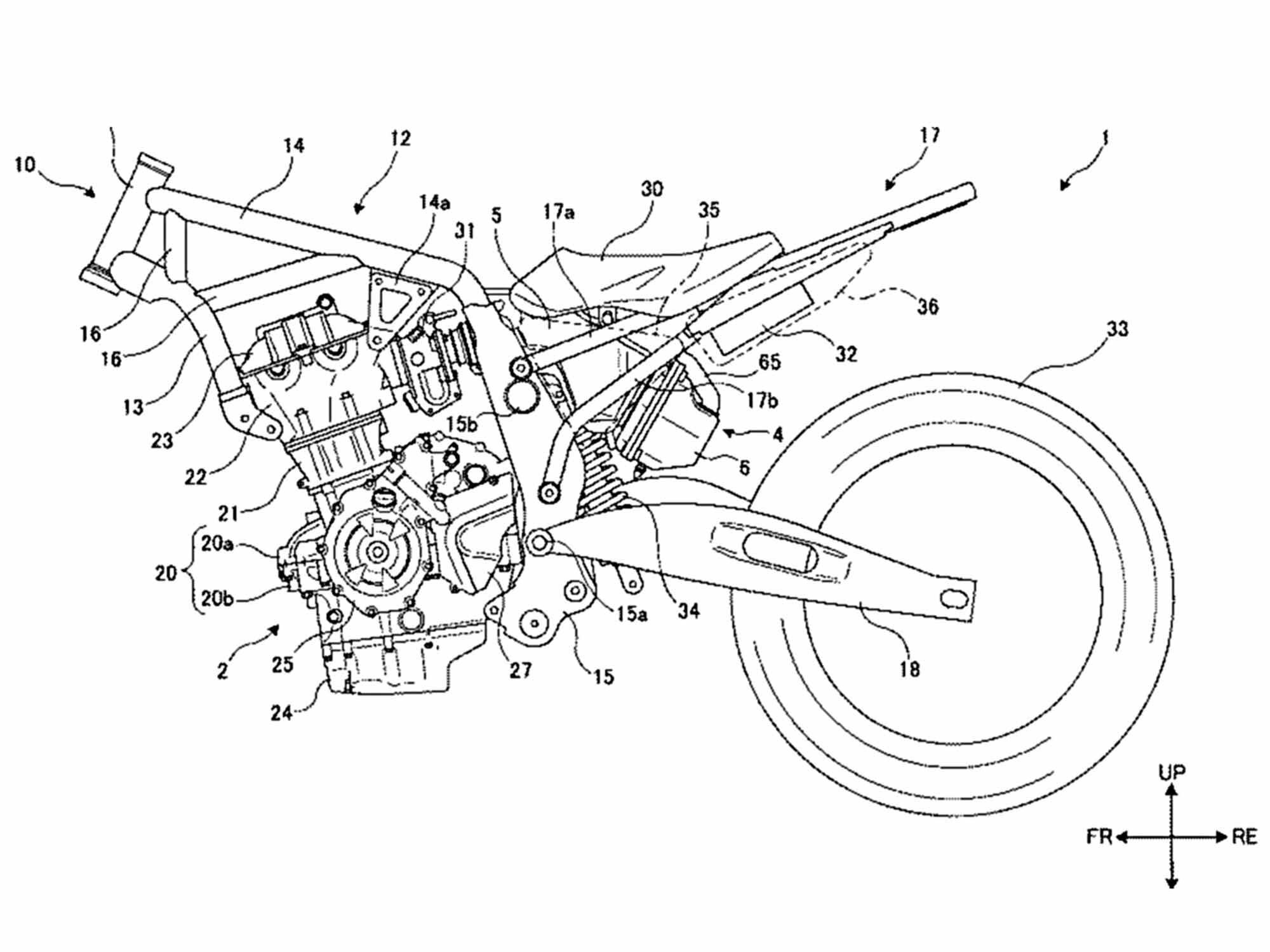 The latest patent for Suzuki’s parallel-twin engine suggests it may power a new V-Strom 650 model.