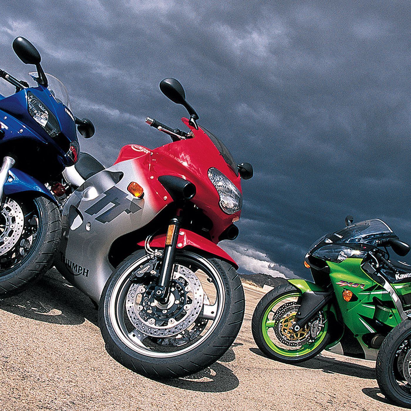 Middleweight Shootout: CBR600F4 vs. Kawasaki ZX-6R vs. GSX-R600 vs. Triumph TT600 vs. Yamaha YZF-R6 | Cycle World