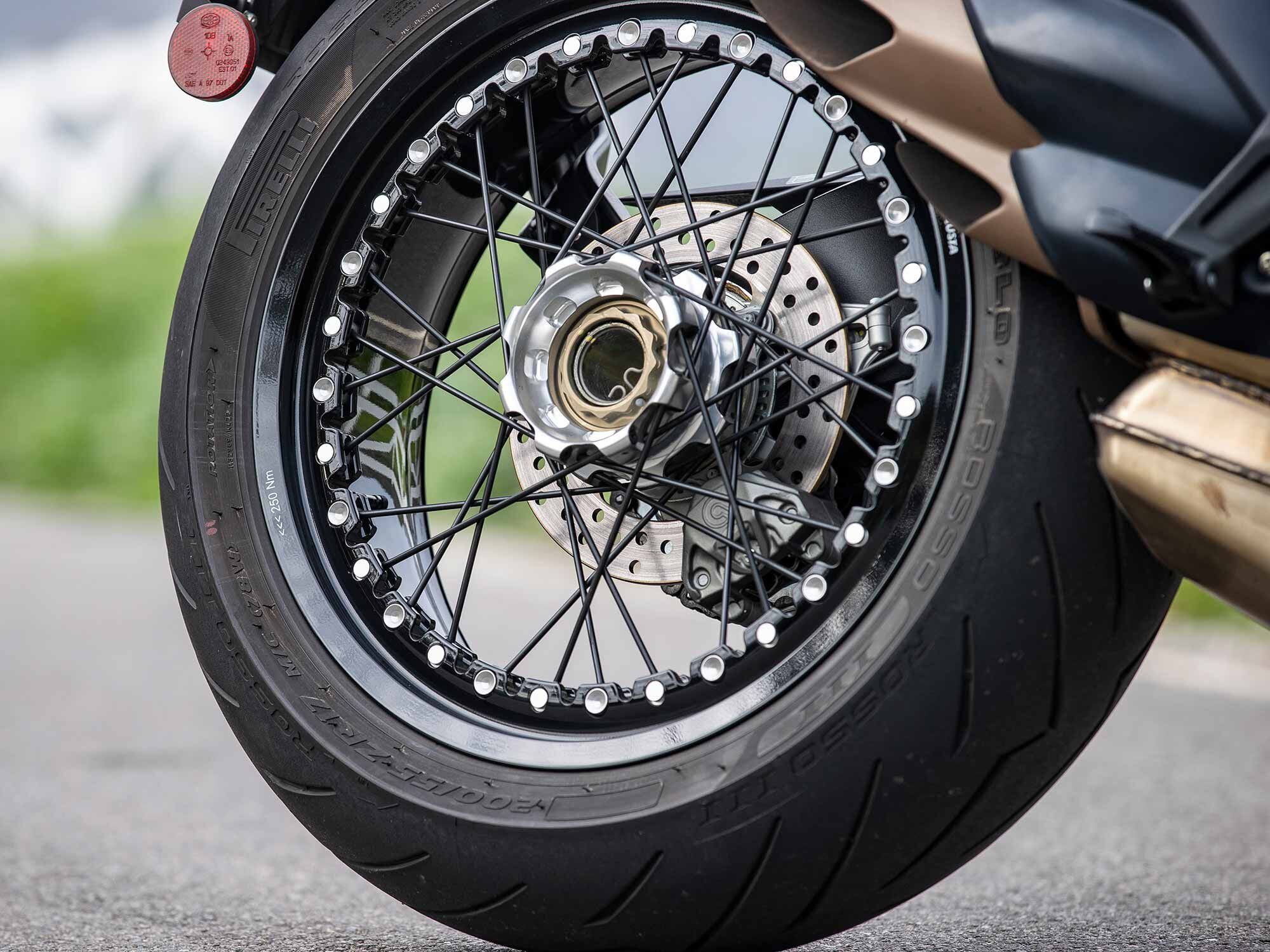 The Dragster’s spoked rear wheel is undeniably cool.