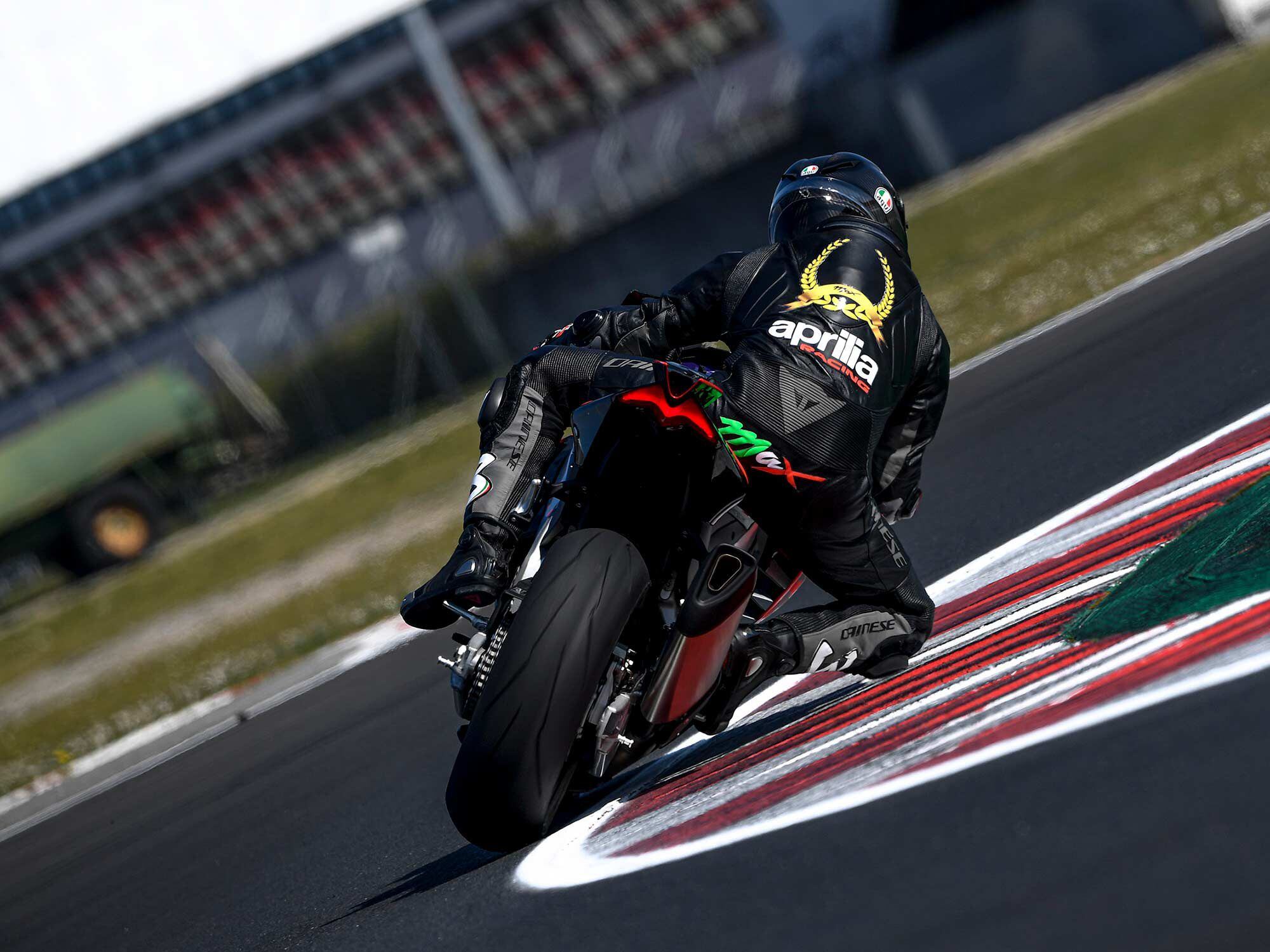 Six-time World Champion Max Biaggi makes riding fast look easy.