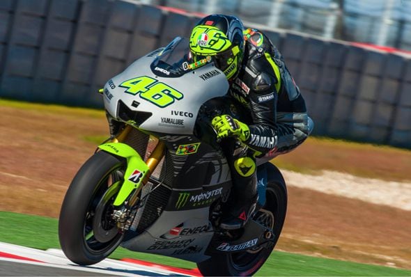 Lorenzo & Rossi put Day One of a Three Day Test at New Circuit of