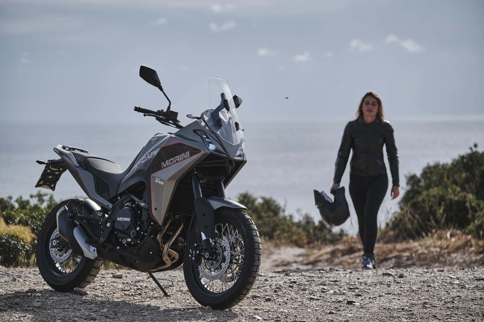 Another image of the Moto Morini X-Cape.
