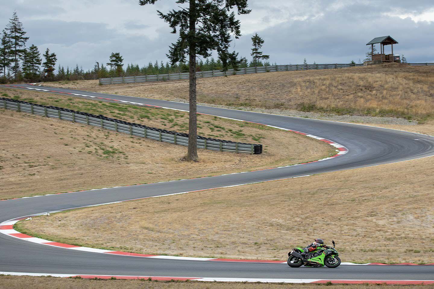 A middleweight supersport bike is the perfect tool for a technical track like Ridge Motorsports Park.