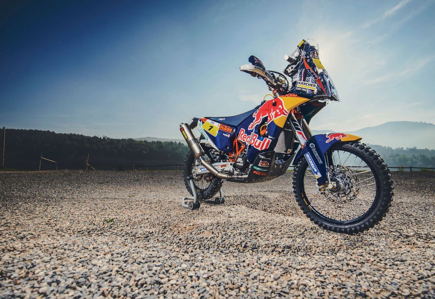Мотоцикл Enduro Париж Дакар