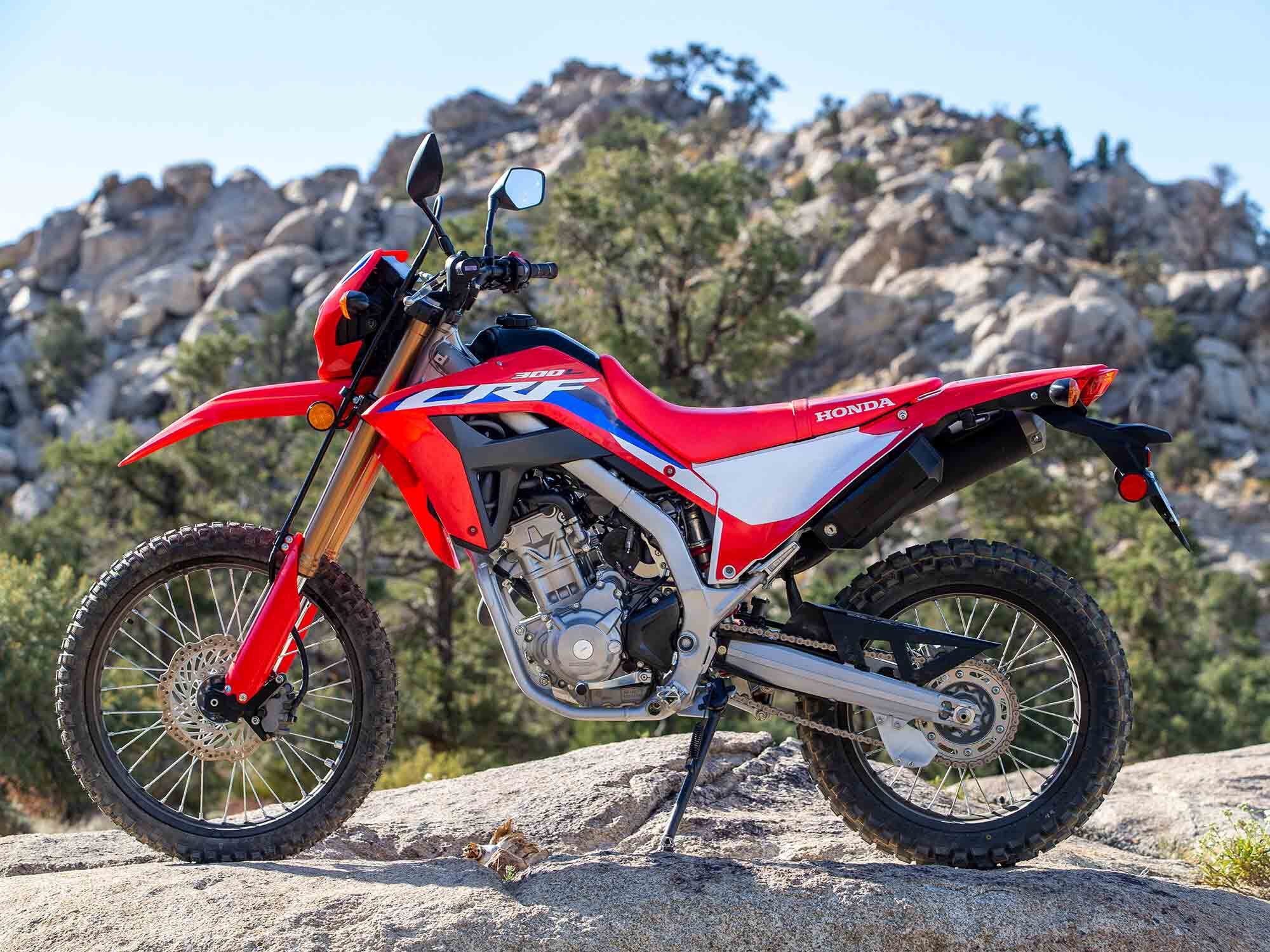 2021 Honda CRF300L.