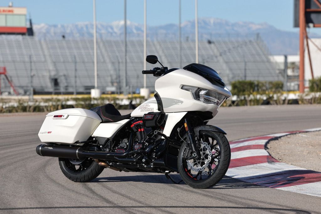 The CVO Road Glide ST is fitted with more performance-oriented components than any other Touring model in the range.