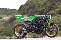 Eric Bostrom's Kawasaki Z1000 Tribute to Gary Nixon | Cycle World