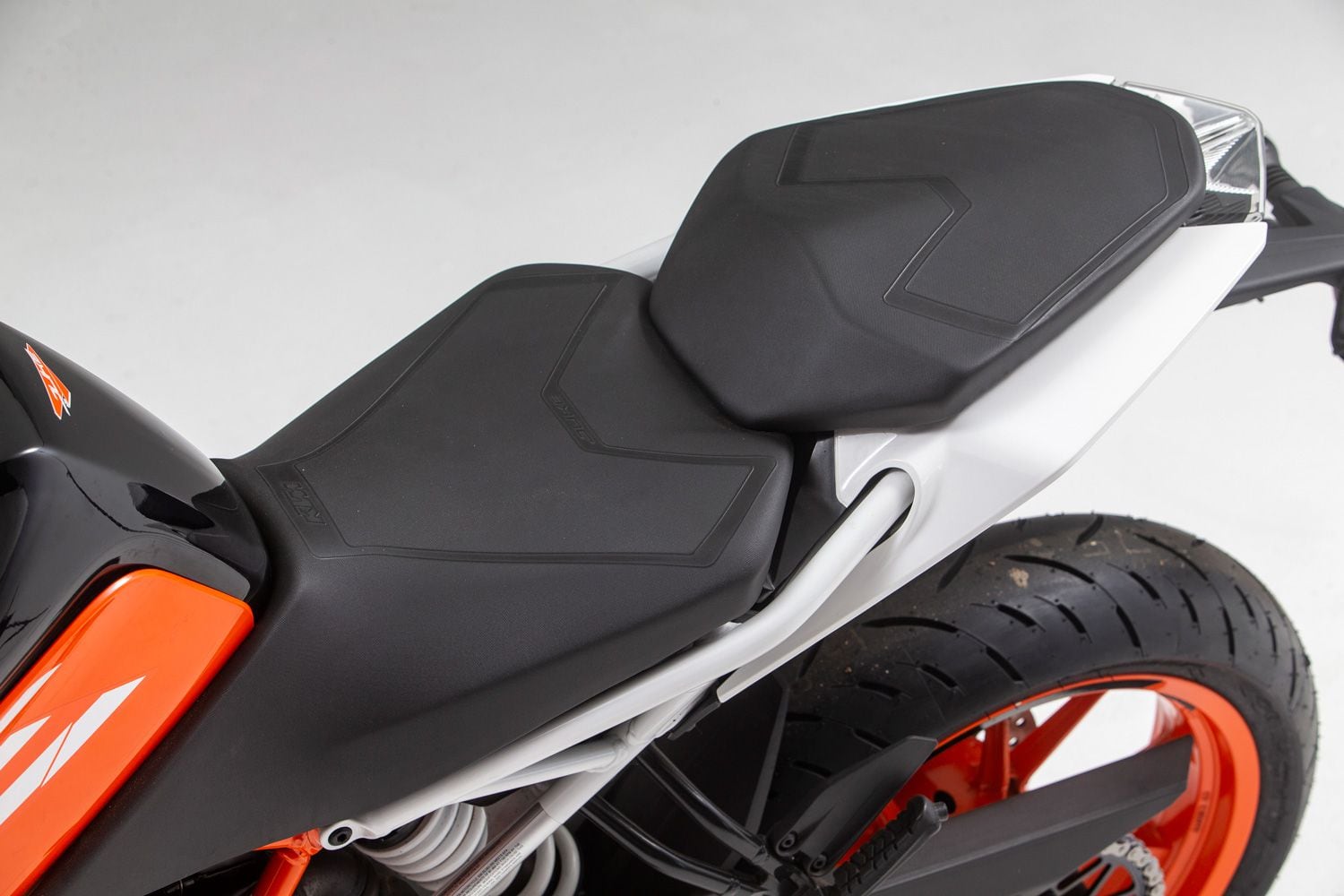 Seat cushion remains firm and comfortable.
