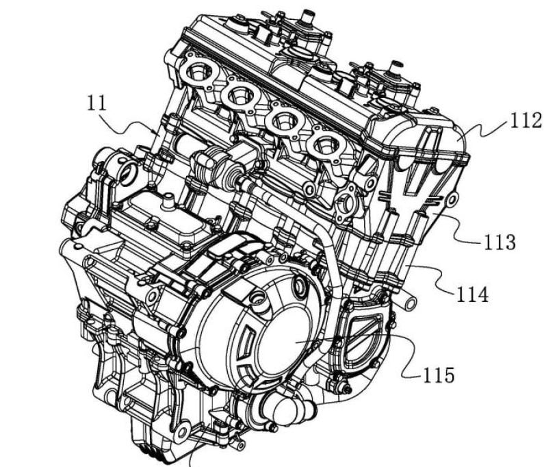 We speculate that CFMoto’s 500cc four will produce around 80 hp.