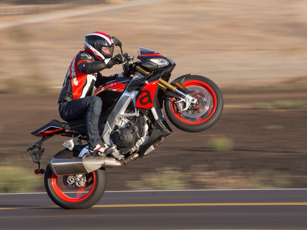 2018 aprilia tuono v4 1100 outlet