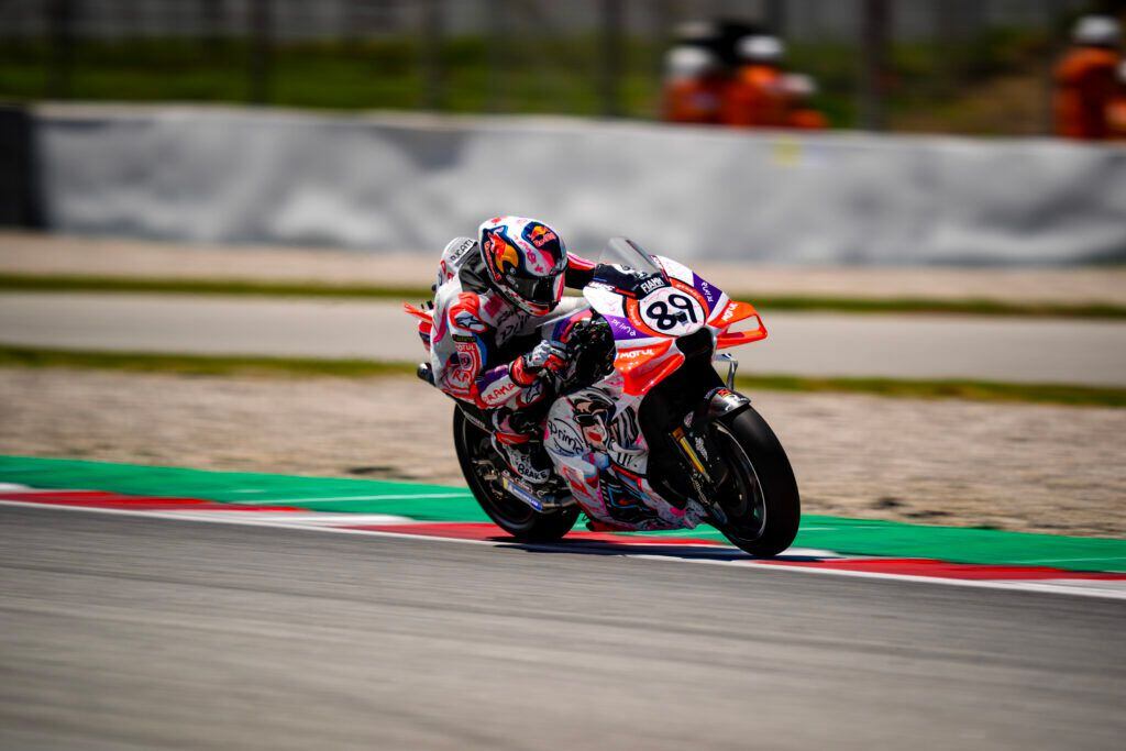 Martín finished second on Sunday.