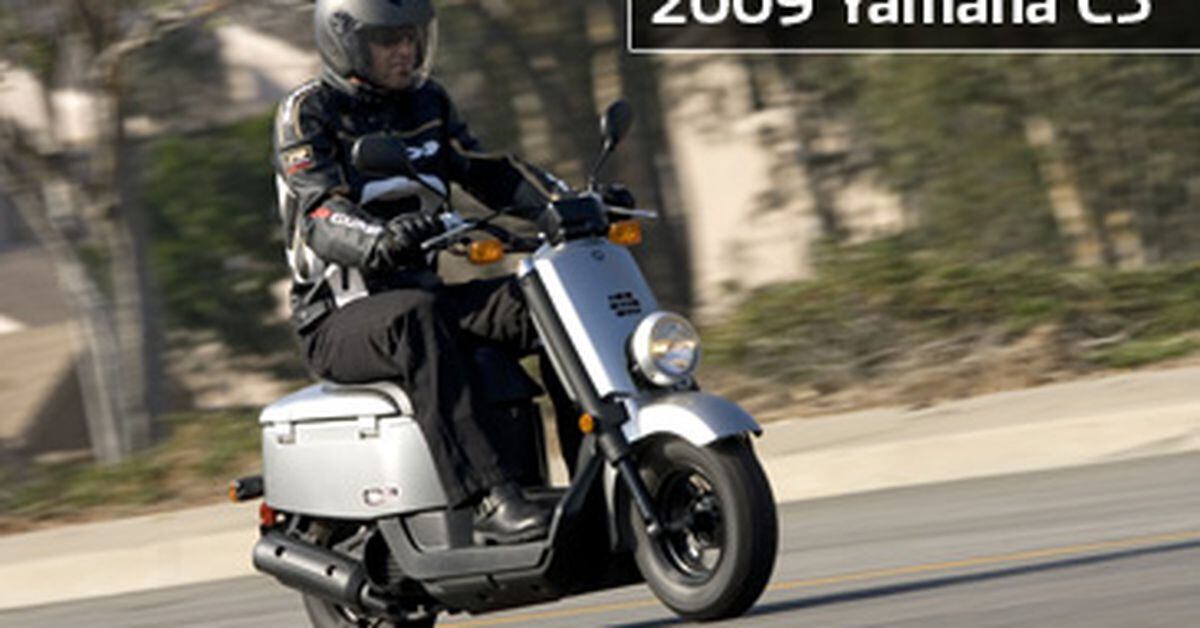 2009 Yamaha C3 Scooter Review Yamaha Scooter Comparison Test Cycle World