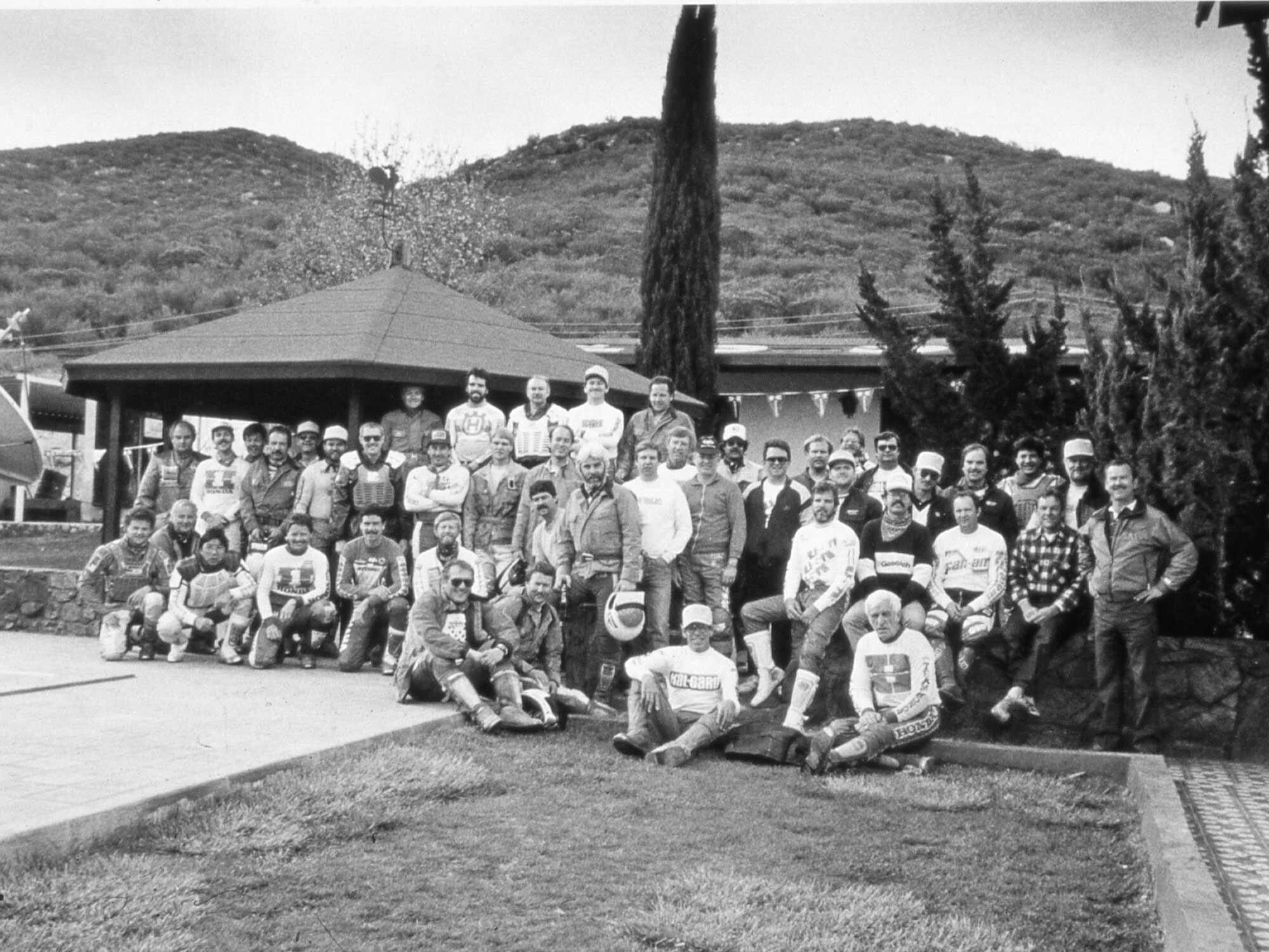 Spiritual home for Joe? The Baja Peninsula. Parkhurst rode thousands of miles in Mexico’s off-road paradise, and chose Baja for the first Cycle World Trek, an annual industry invitational gathering hosted by him so he had another excuse to ride with his friends.