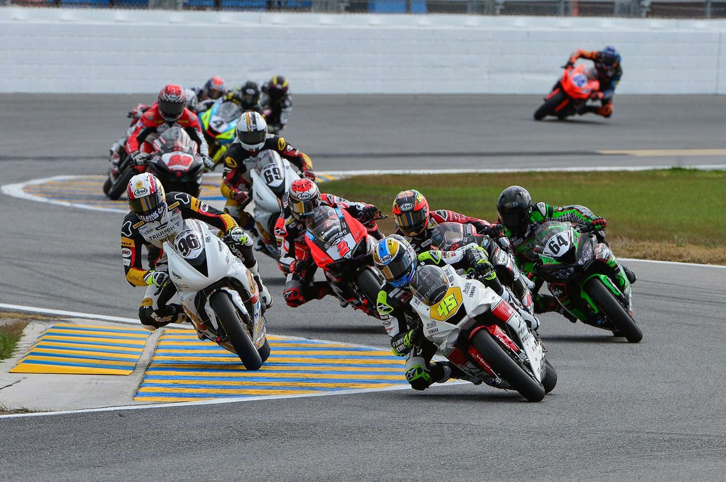 This year’s Daytona 200 will include 67 riders from 13 countries on five brands of motorcycles.