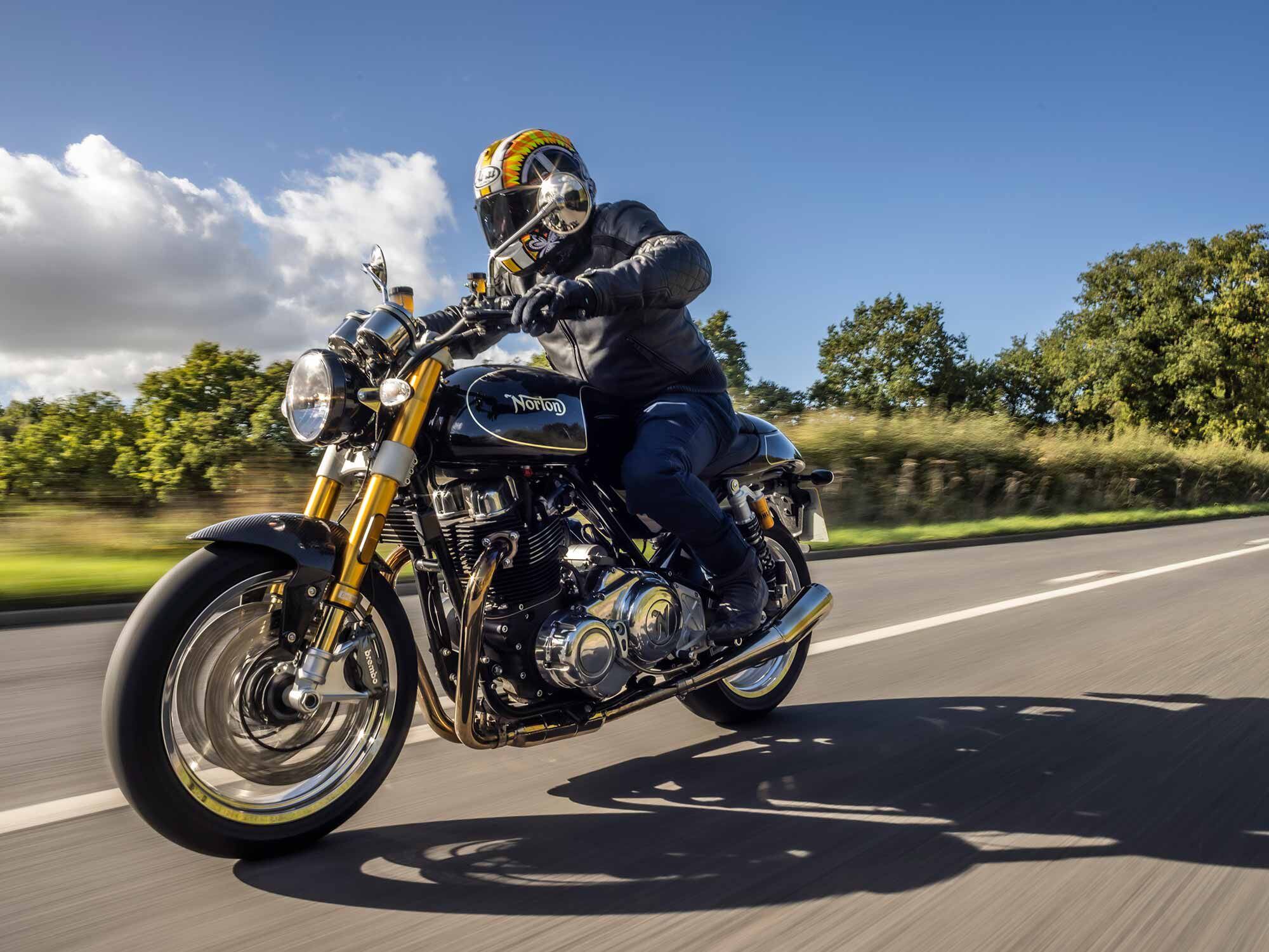 Now with Norton under new ownership, the Commando 961 gets more than 300 revisions.