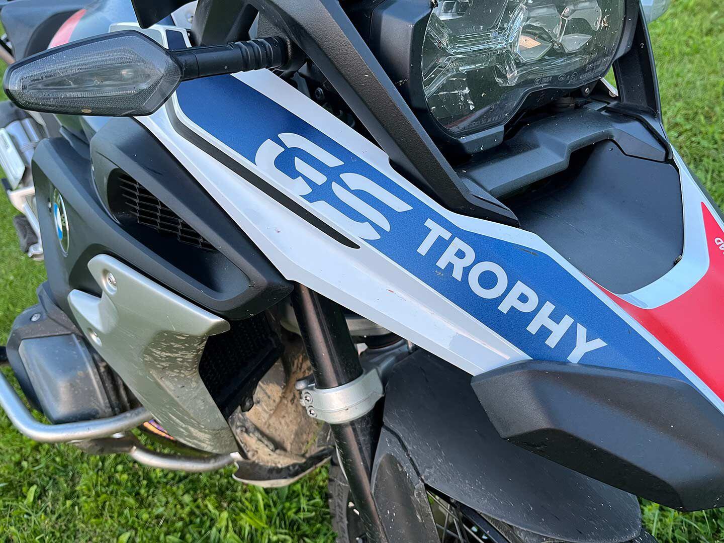 Trophy-spec GS. If nothing else, having it written on the beak helps the author explain to onlookers why he’s practicing going really, really slowly in parking lots.