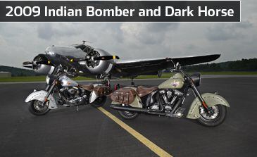 Indian 2009 Indian Bomber & Dark Horse Review- Indian Motorcycles