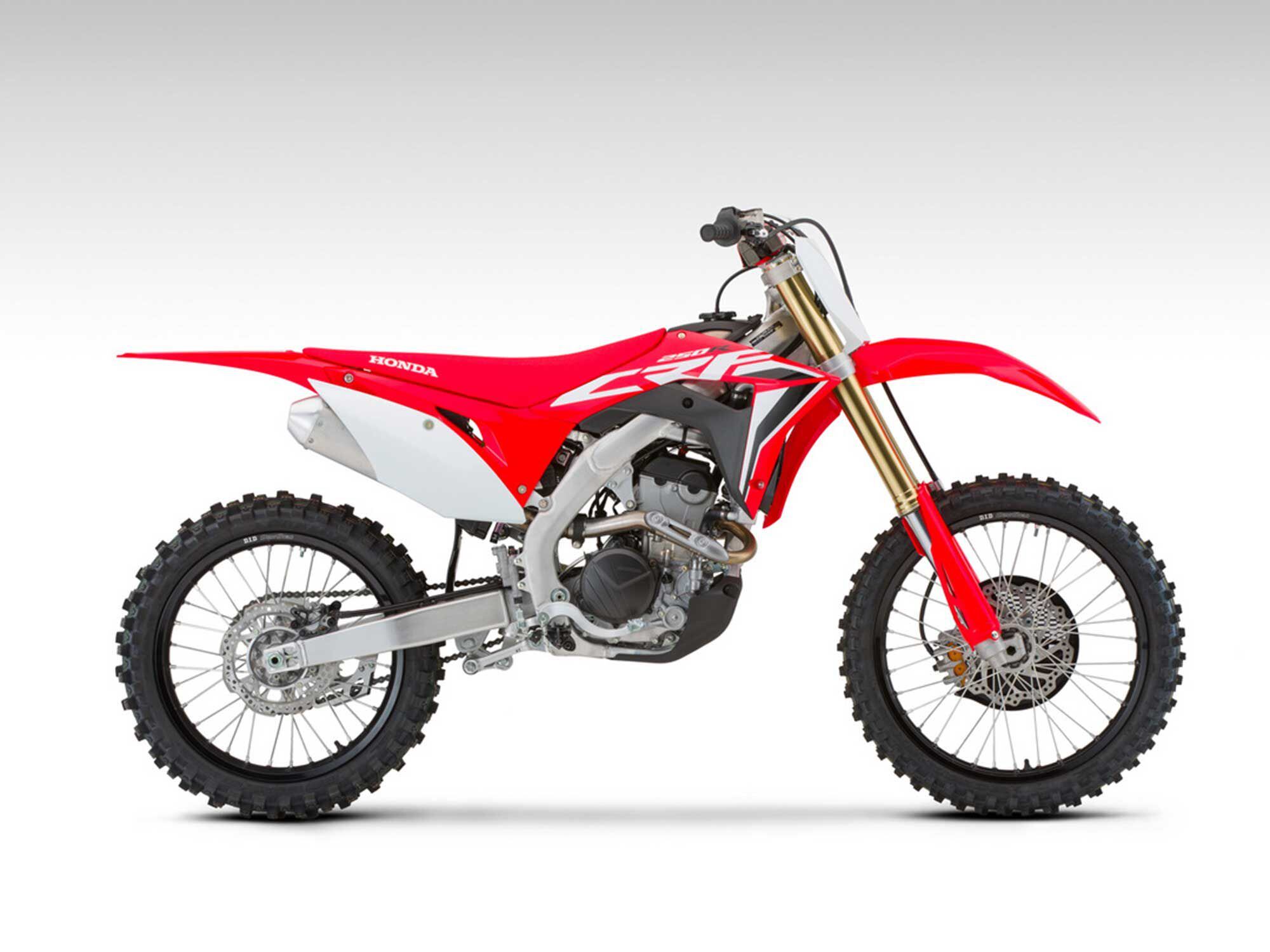 2021 Honda CRF250R right side