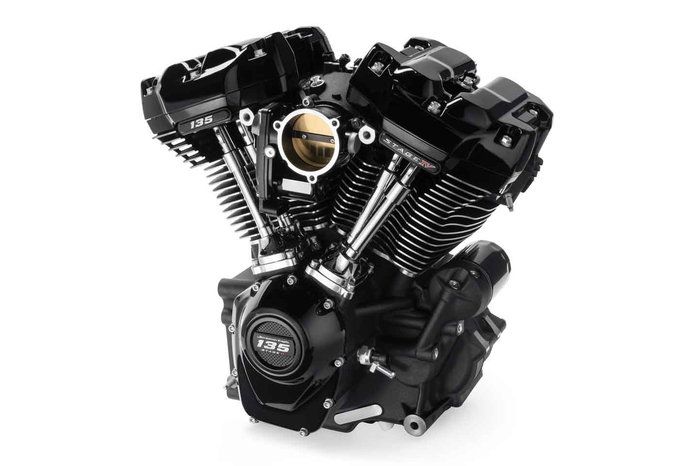 Harley-Davidson’s Screamin’ Eagle 135R Stage IV crate engine. Why is it called a crate engine? It comes in a crate!