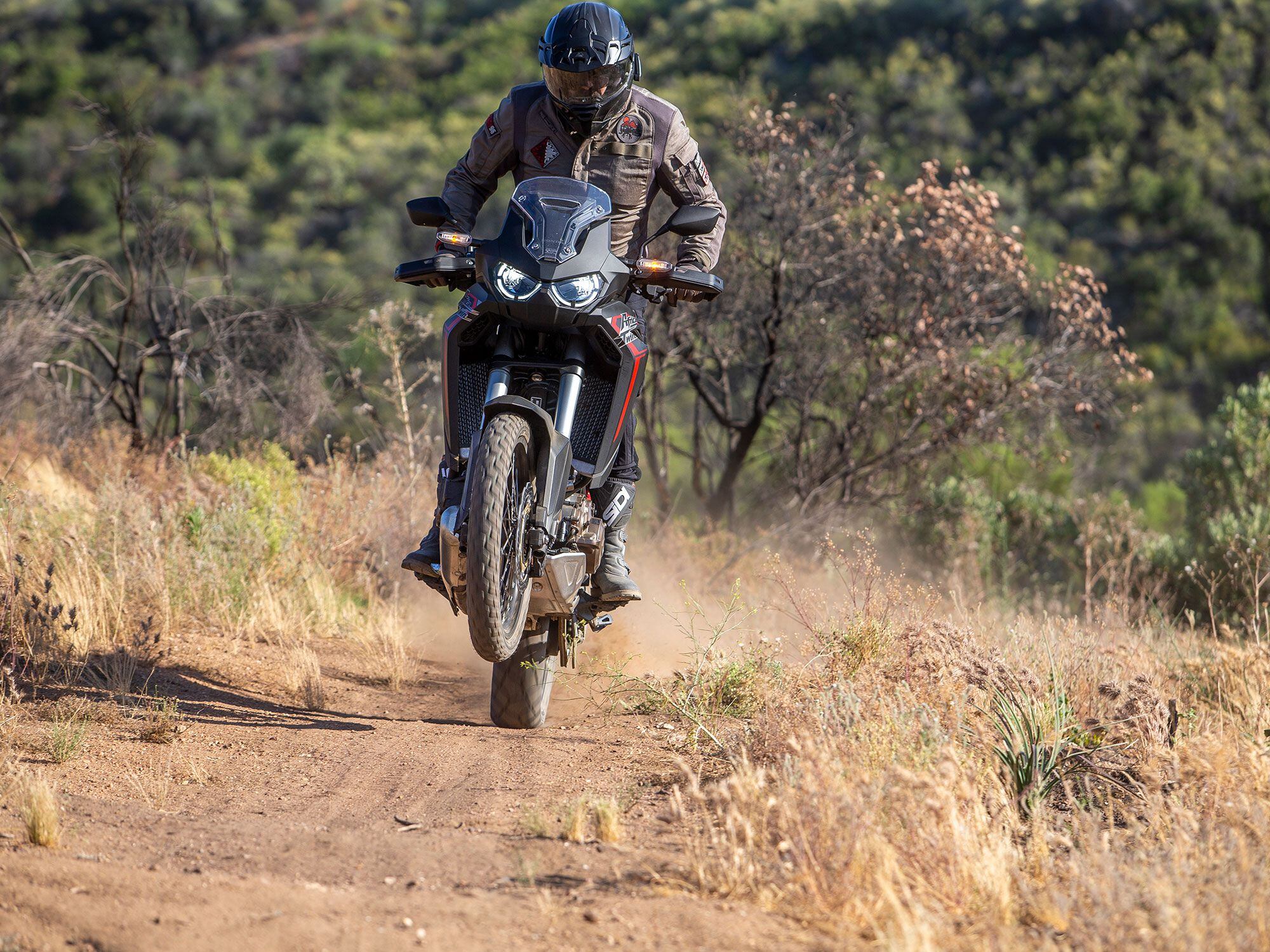 Half of Honda’s Africa Twin are optioned with DCT.