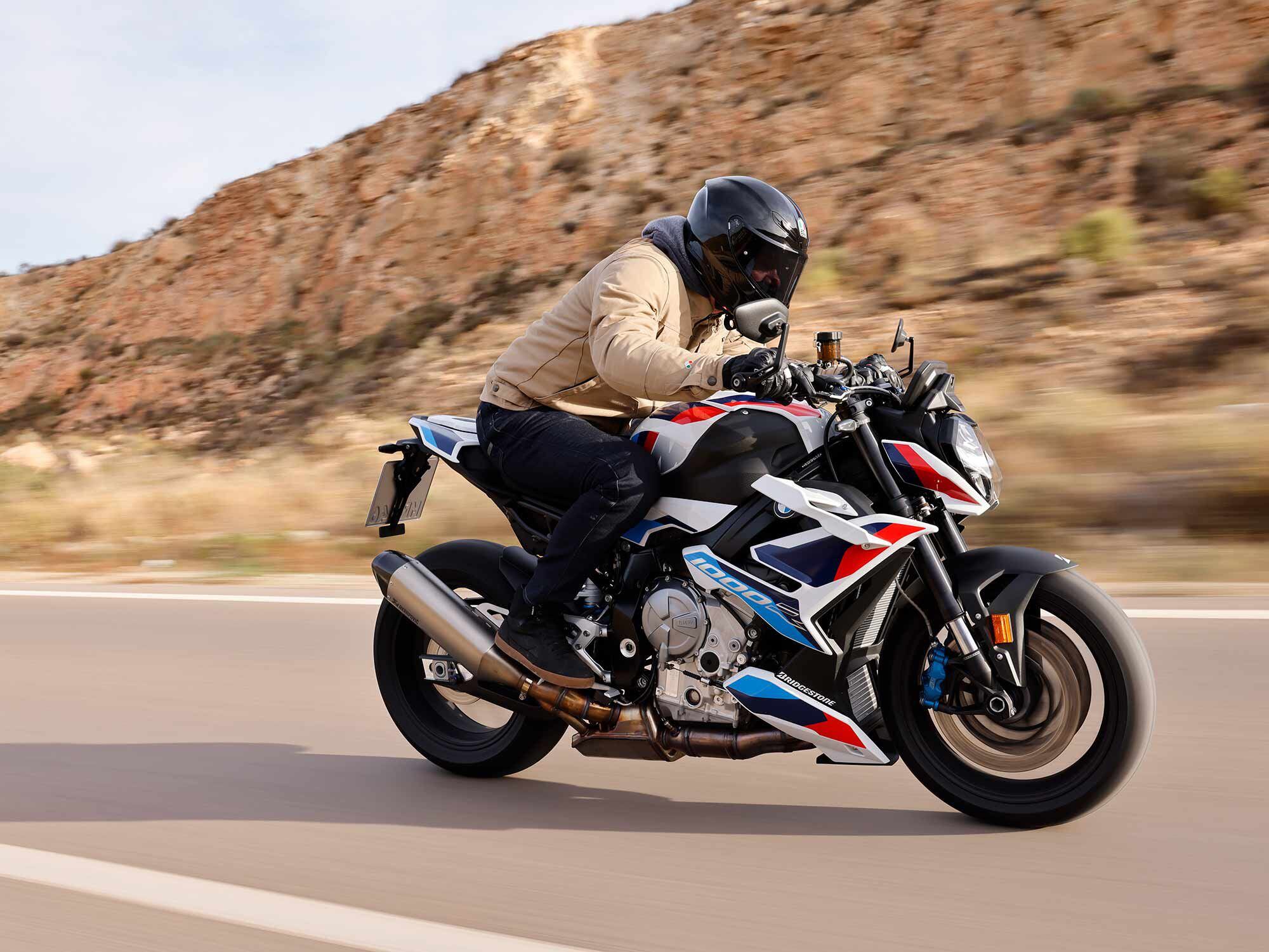 The M 1000 R is simply one of the most insane nakeds currently sold, and by far BMW’s gnarliest roadster to date.