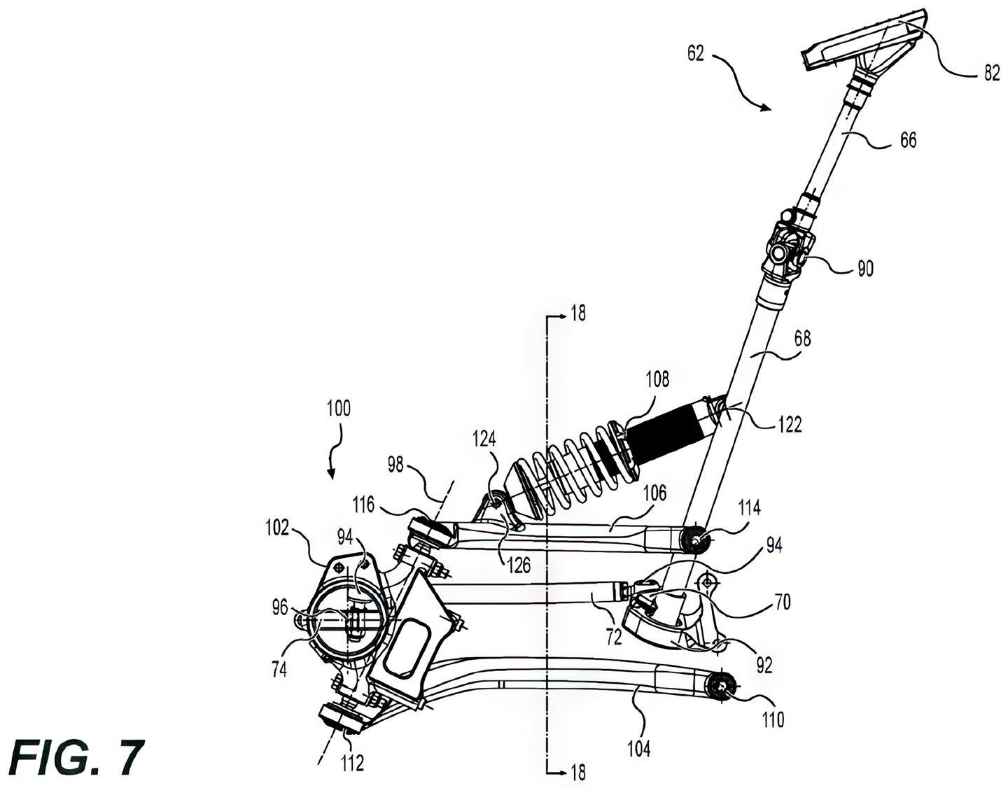 Can-Am’s concept uses an automotive-style steering column that attaches to a pitman arm and a tie-rod to control steering movement.