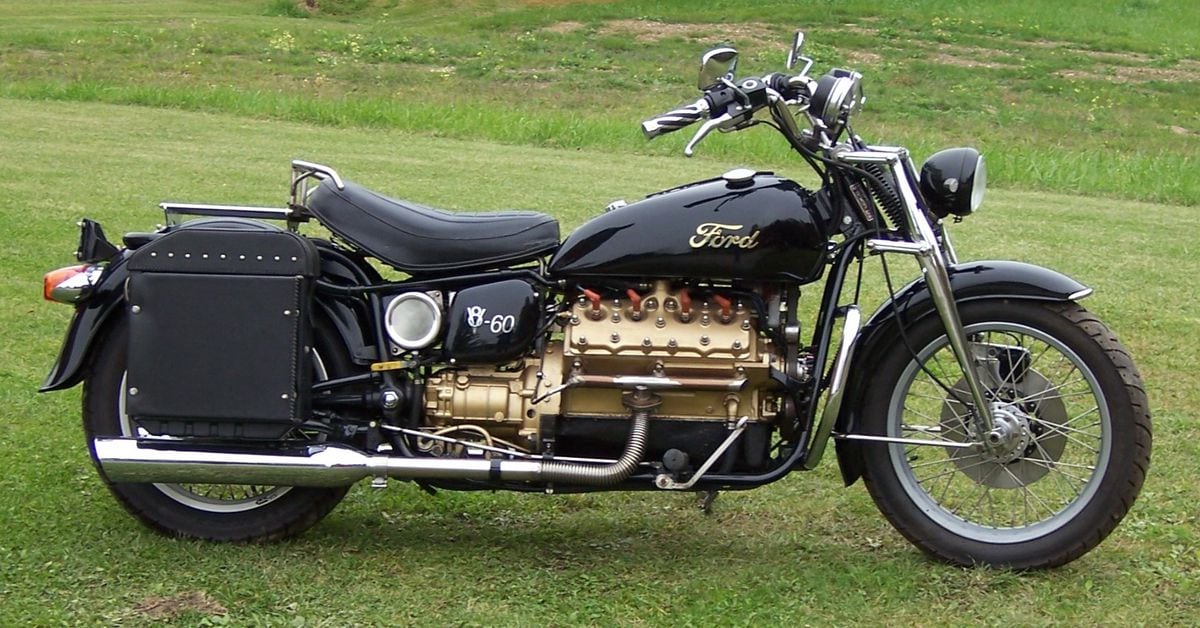 Custom Ford V8-60 Flathead-Powered Motorcycle- James Fedor- CW Feature