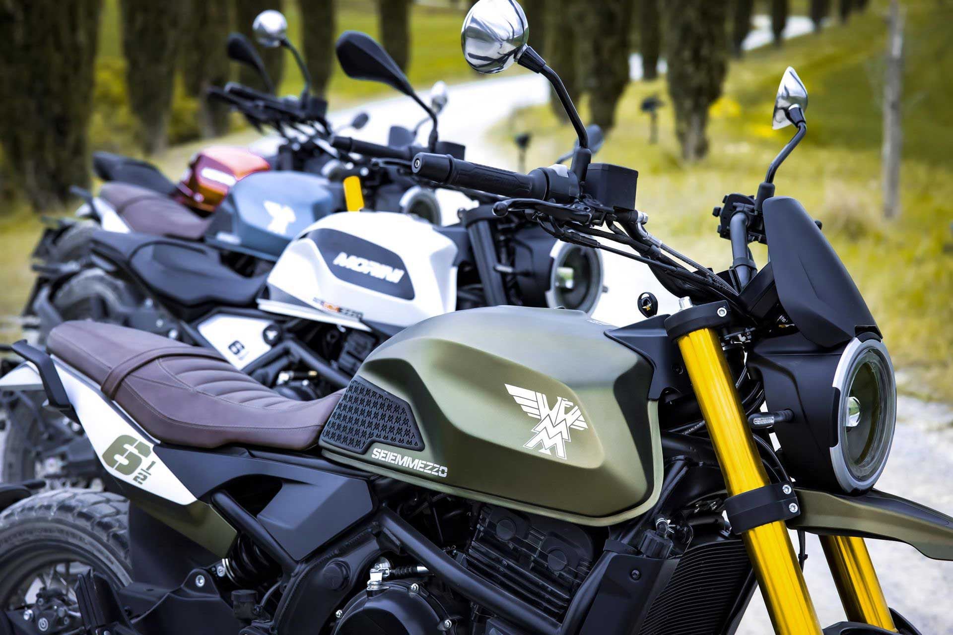 Coming to America: Moto Morini and its Seiemmezzo and X-Cape motorcycles.
