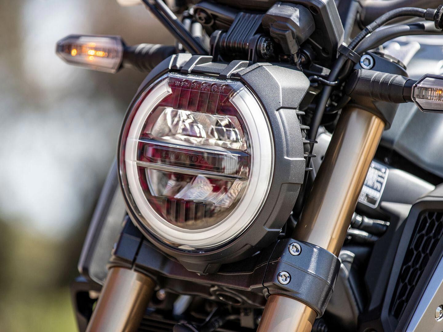 Modern LED lighting throughout gives the CB its pristine look.