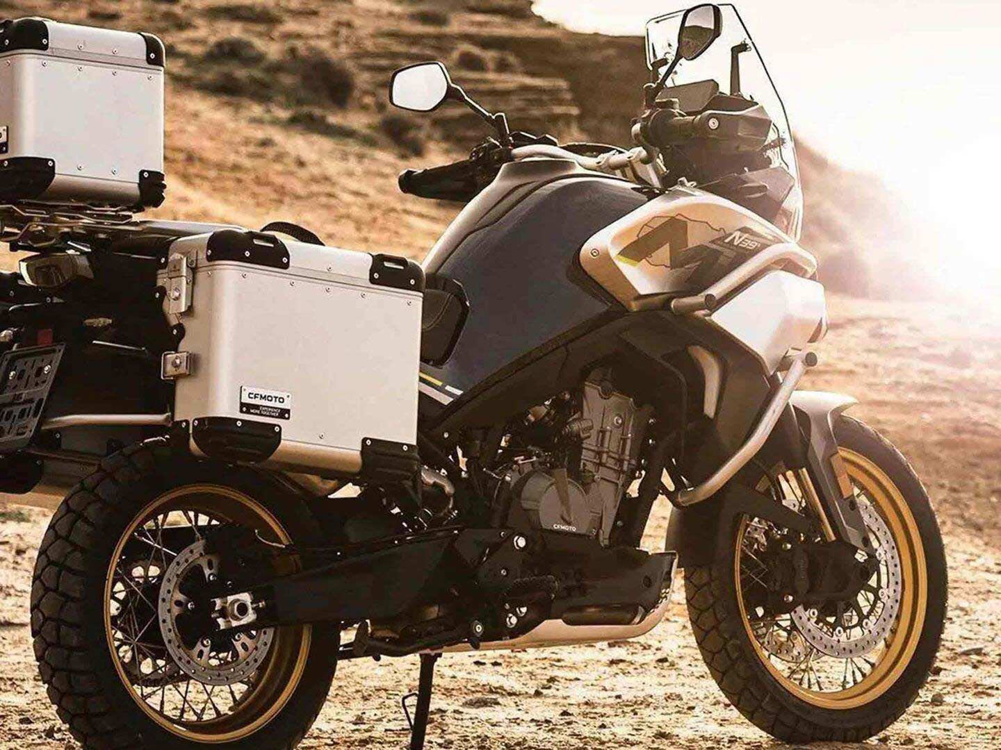 CFMoto’s KTM-powered MT800 is already in showrooms.